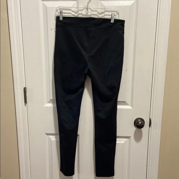 Calvin Klein Black  pinstripe Skinny Pants Sz S - Picture 5 of 8